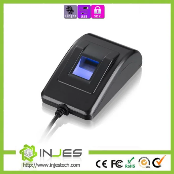 Biometric Finger Print Scanner 500 Dpi Time Recording Resolution 500DPI 