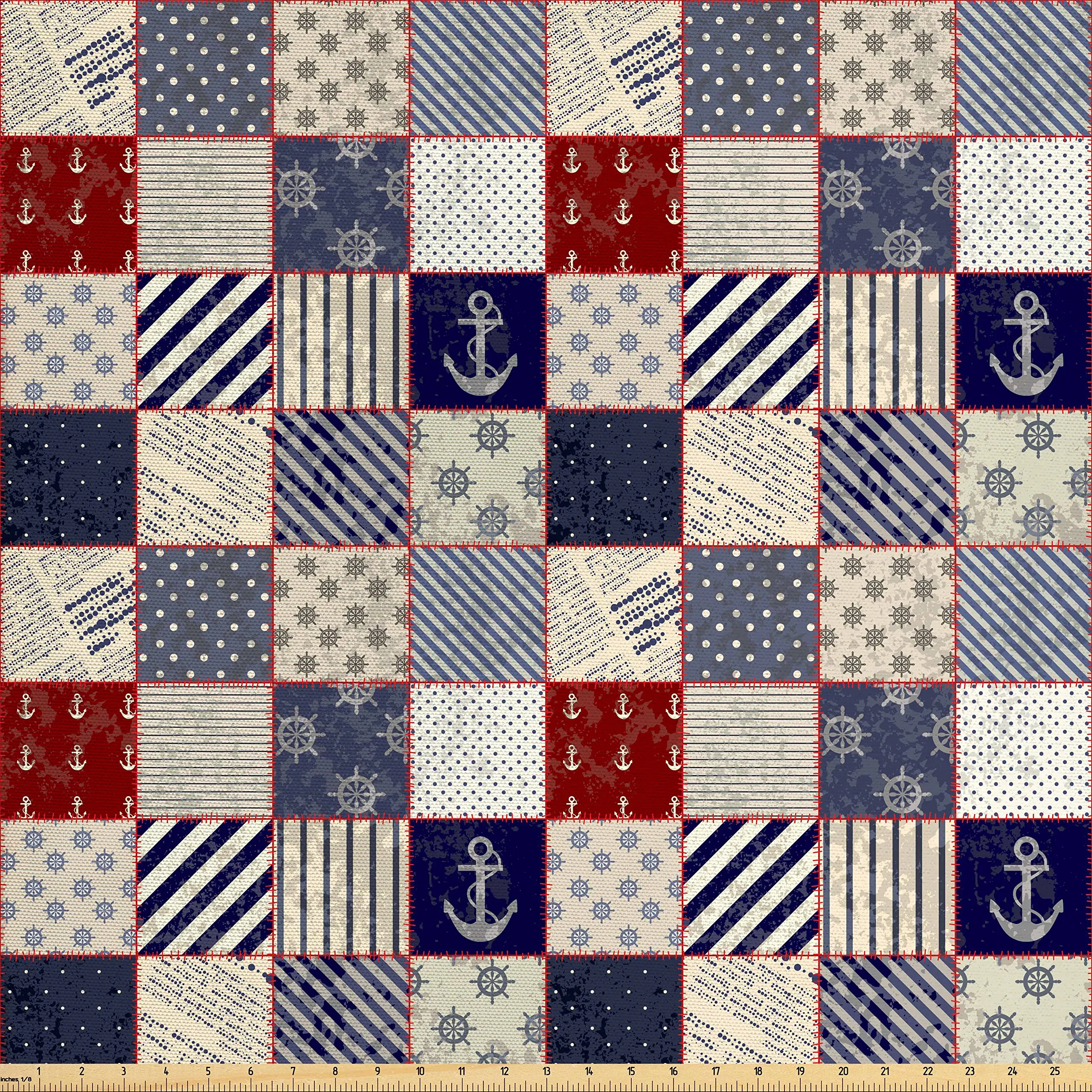 Nautical Home Decor Fabric Nautical Coastal Fabrics Anchors Sailboats
