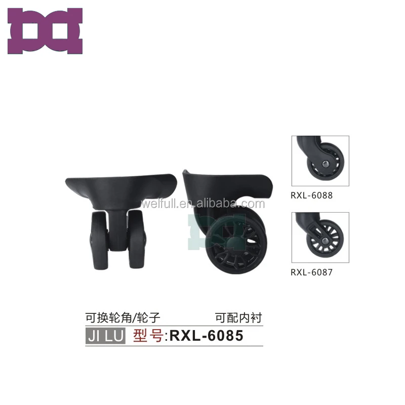 rolling luggage replacement wheels