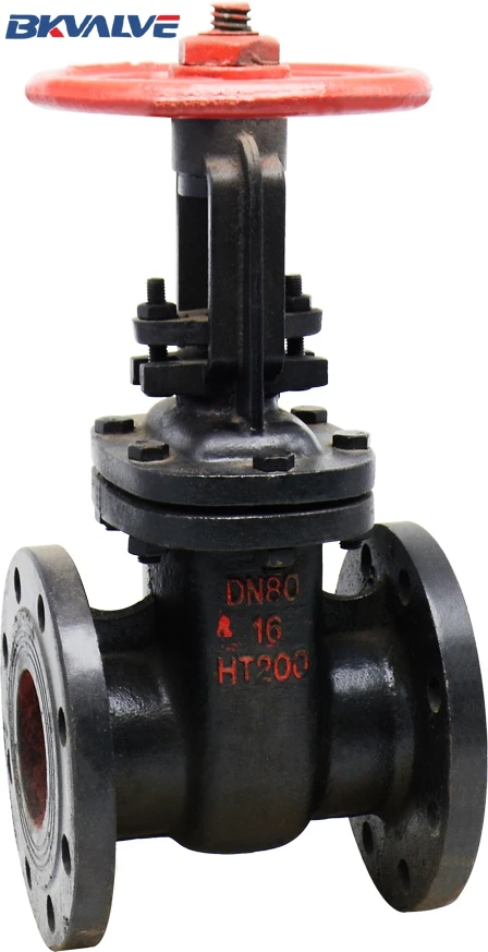 Petrochemical industry using Ductile iron gate valve with hand wheel 