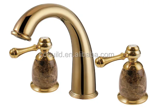 French Gold Bathroom Cross Handles Faucet Buy French Gold