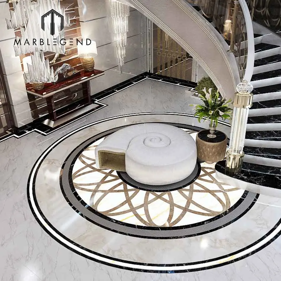 Hot Sale Gorgeous Home Entrance Flooring Round Waterjet Medallion Marble Floor Design Pattern Buy Marble Floor Design Pattern Marble Floor Pattern Marble Pattern Floor Design Product On Alibaba Com