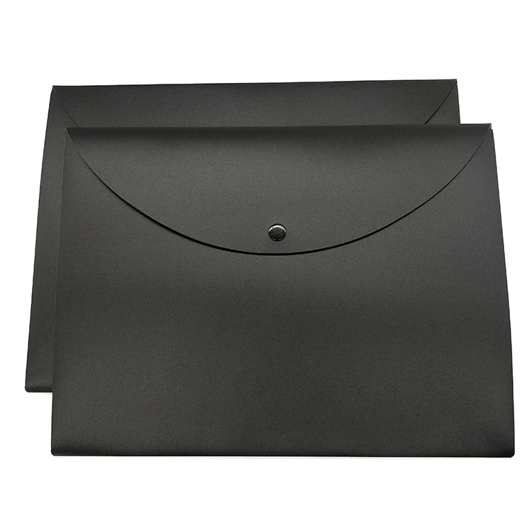 A4 Size Plastic Wallets Press Stud Clear File Document Envelopes Buy