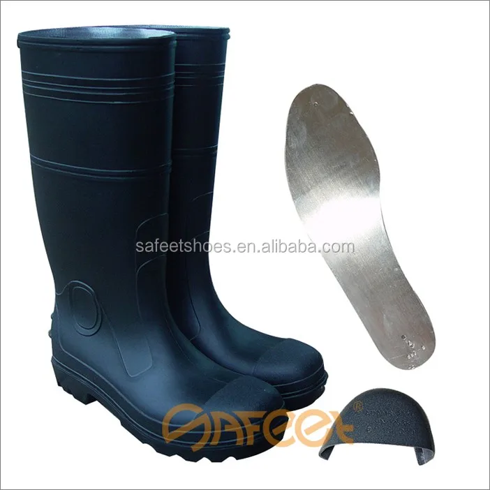 ankle high steel toe boots