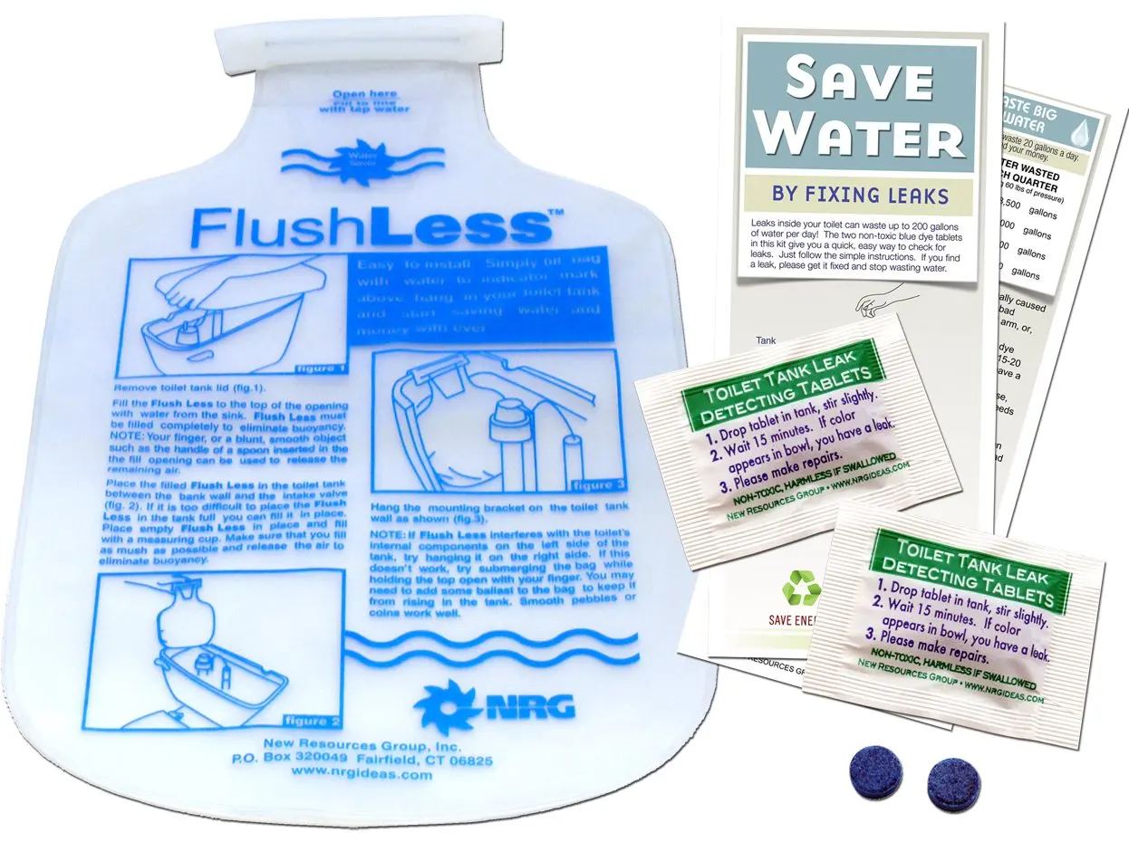 Fixed water. Water Tank Flush. Saving Kit. Flush'n fill Kit. Water saving Technology Toilets.