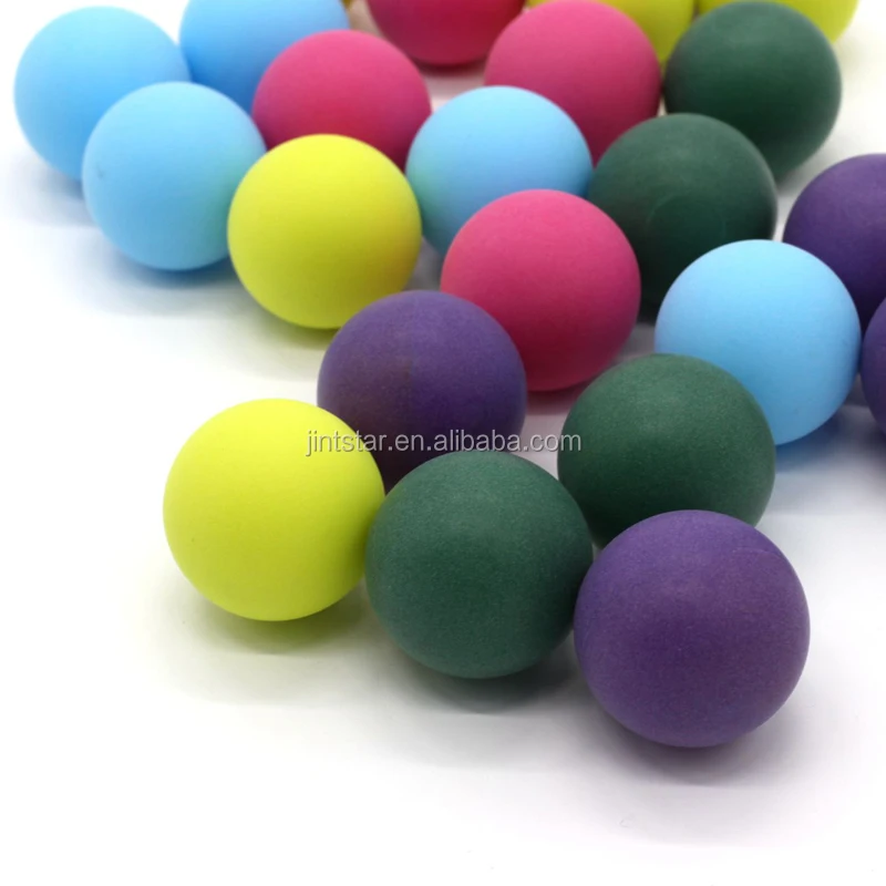 Colorful 40 Plastic Table Tennis Balls Ping Pong Balls Beer Pong - Buy ...