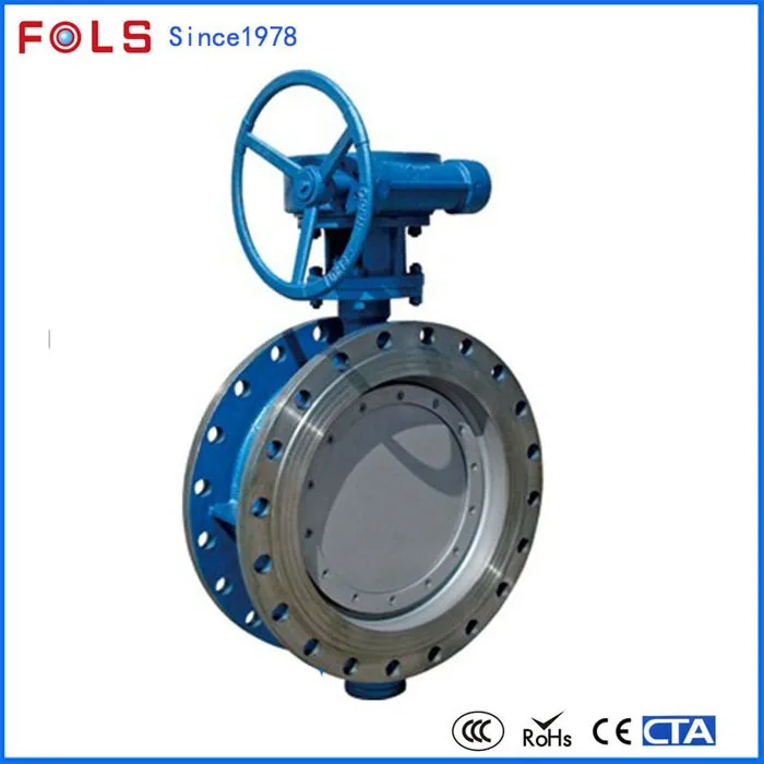 Manual Stainless Steel Flange 5 Inch Butterfly Valve For Sea Water