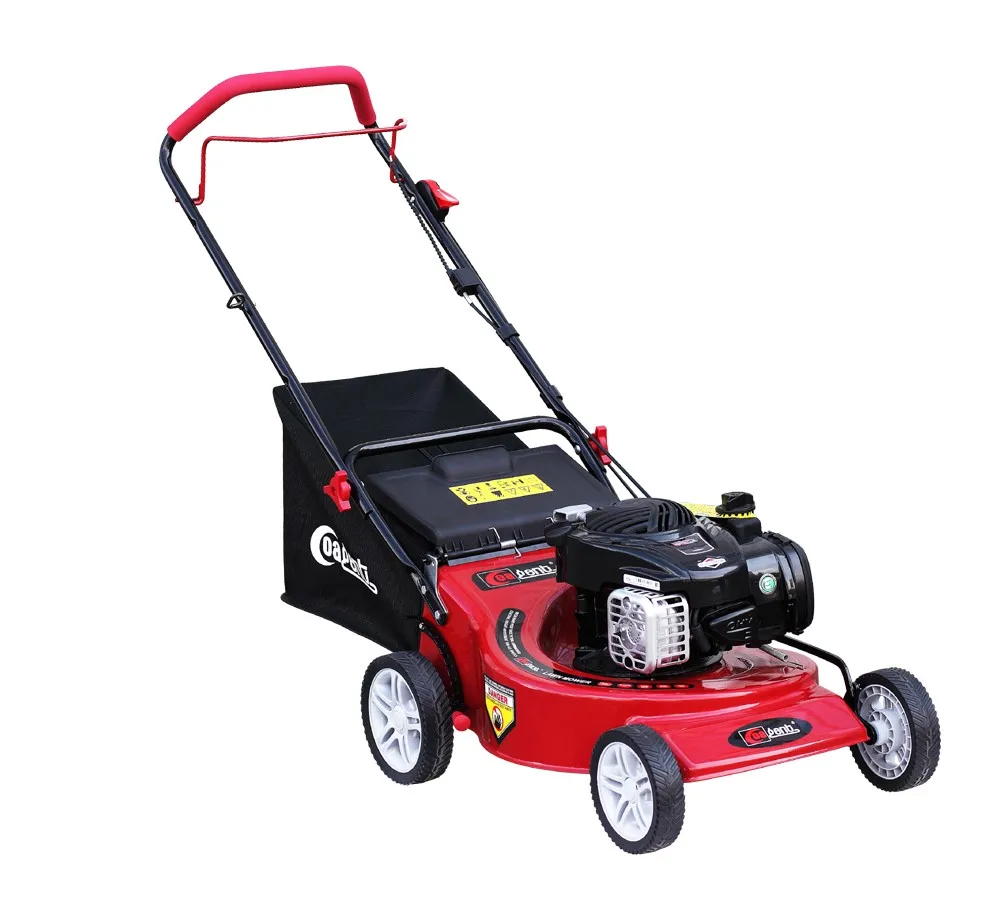 19" Hand Push Gasoline Lawn Mower Grass Cutter And Garden Tools