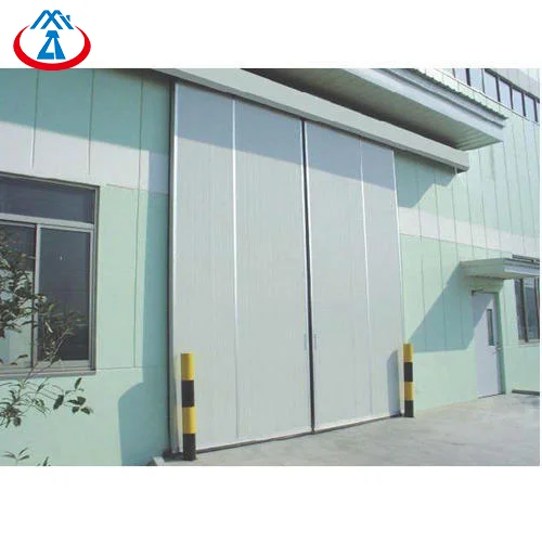 product-Zhongtai-Automatic Industrial MetalDoor Gate For Warehouse Sliding Door-img