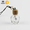 luxury empty hanging car perfume diffuser bottle glass