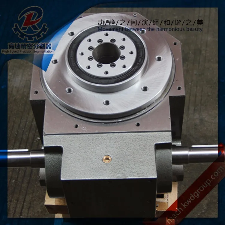 180 DT Series dividing head, Indexing drivers, Cam Indexing