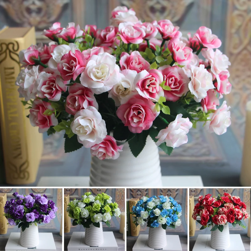 spring artificial flower arrangements