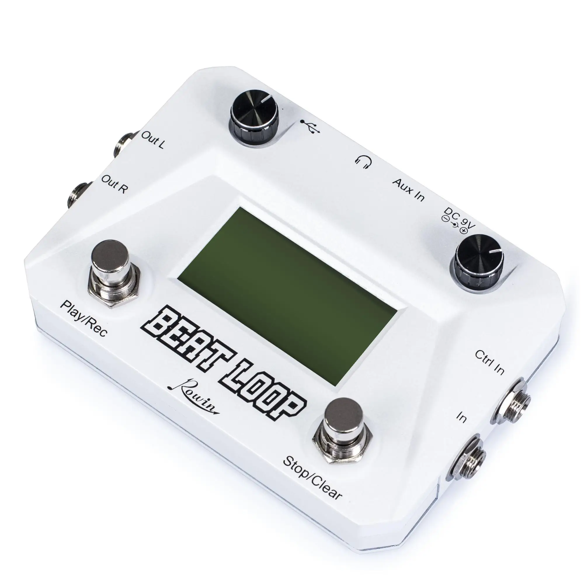 Rowin Lbl01 Beat Loop Pedal Drum Machine And Looper With 40 Drums