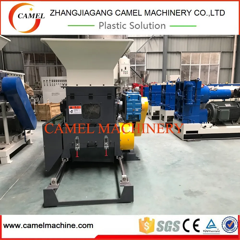 plastic solid waste crusher machine