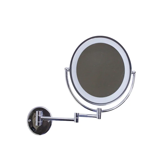 Neue Falten Einstellbar Wand Führte Badezimmerspiegel - Buy Led