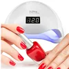 Factory professional Nail lamp 48W dual light source intelligent induction phototherapy machine sun5 nail dryer toaster light