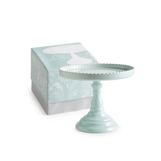 Tall Pedestal Blue Stoneware Cake Stand Buy 石器ケーキスタンド セラミックケーキスタンド ブルーケーキスタンド Product On Alibaba Com