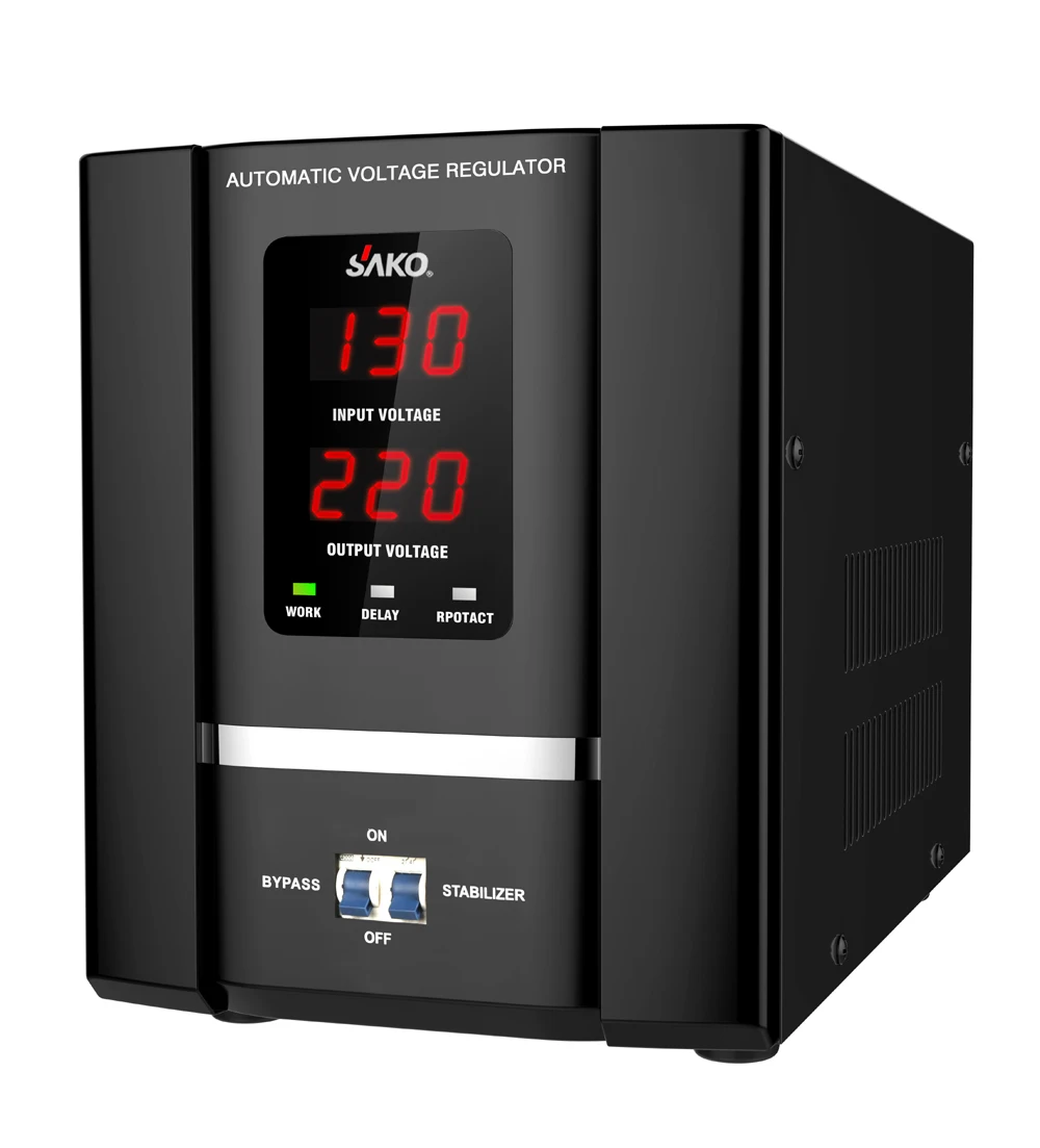 Relay Type Digital Automatic Voltage Stabilizer For Home With 100v260v Input Buy Automatic