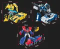 With Package 5 styles Transformation Robot Cars Autobots and prime Toys Action Figures Classic Toys For