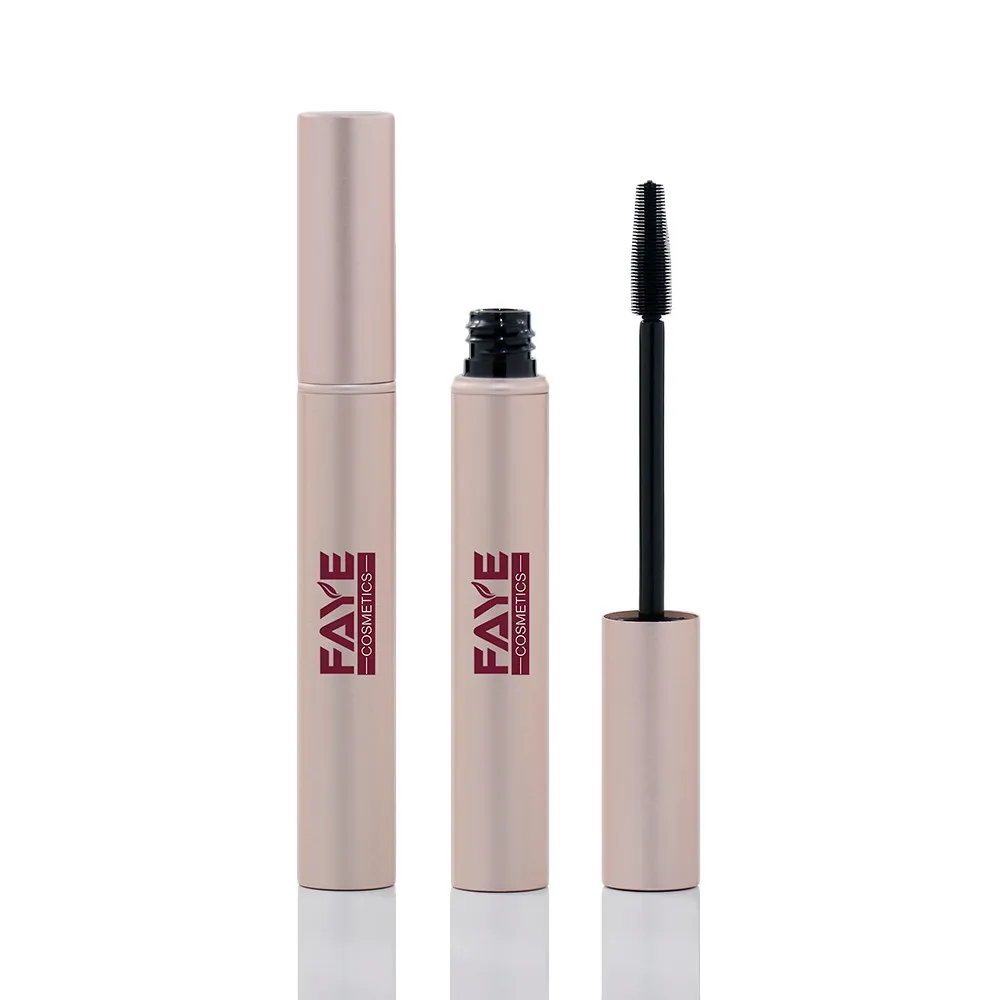 6ml Luxury Rose Gold Pink Empty Aluminum Mascara Bottle Tube With Nylon