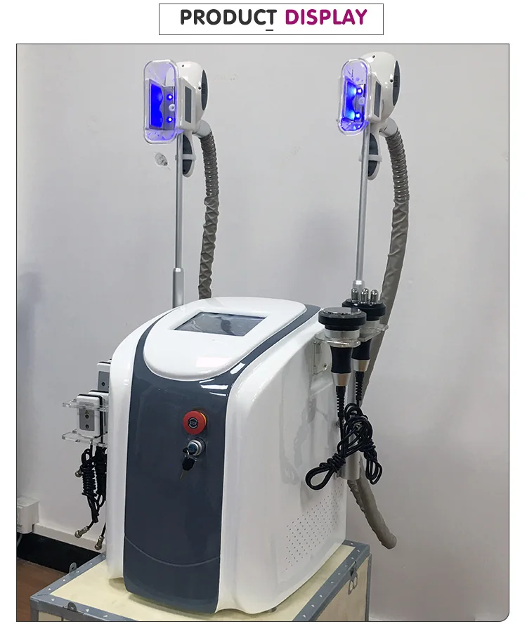 Fat Removal Cryo Facial Machine Skin Cryolipolises With Cavitation