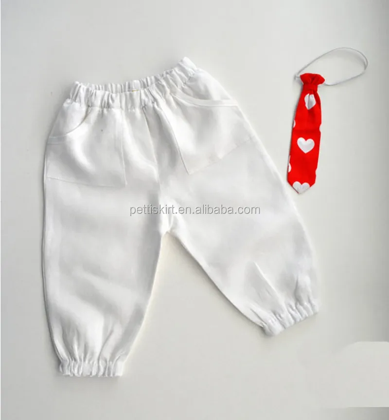baby boys white pants