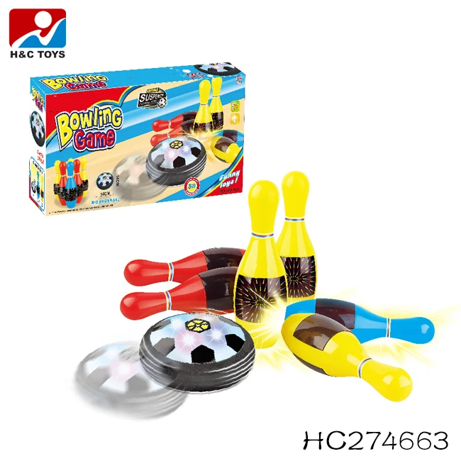 Sport Toys For Kids Suspended Electric Football Hit Bowling Game Toy
