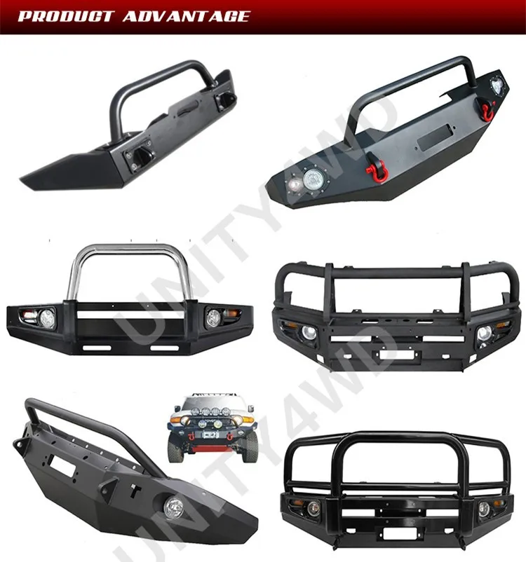 Oem Best Quality Wholesale 4x4 Offroad Tow Bar Fortuner Front Bumper ...