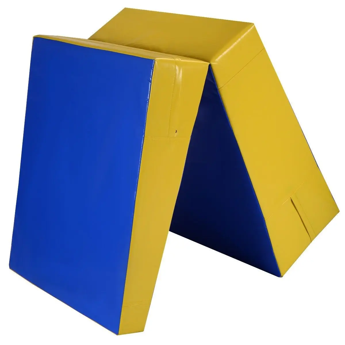 Triangle Tumbling Mats Kids Play Folding Inclines Cheese Mat Wedges