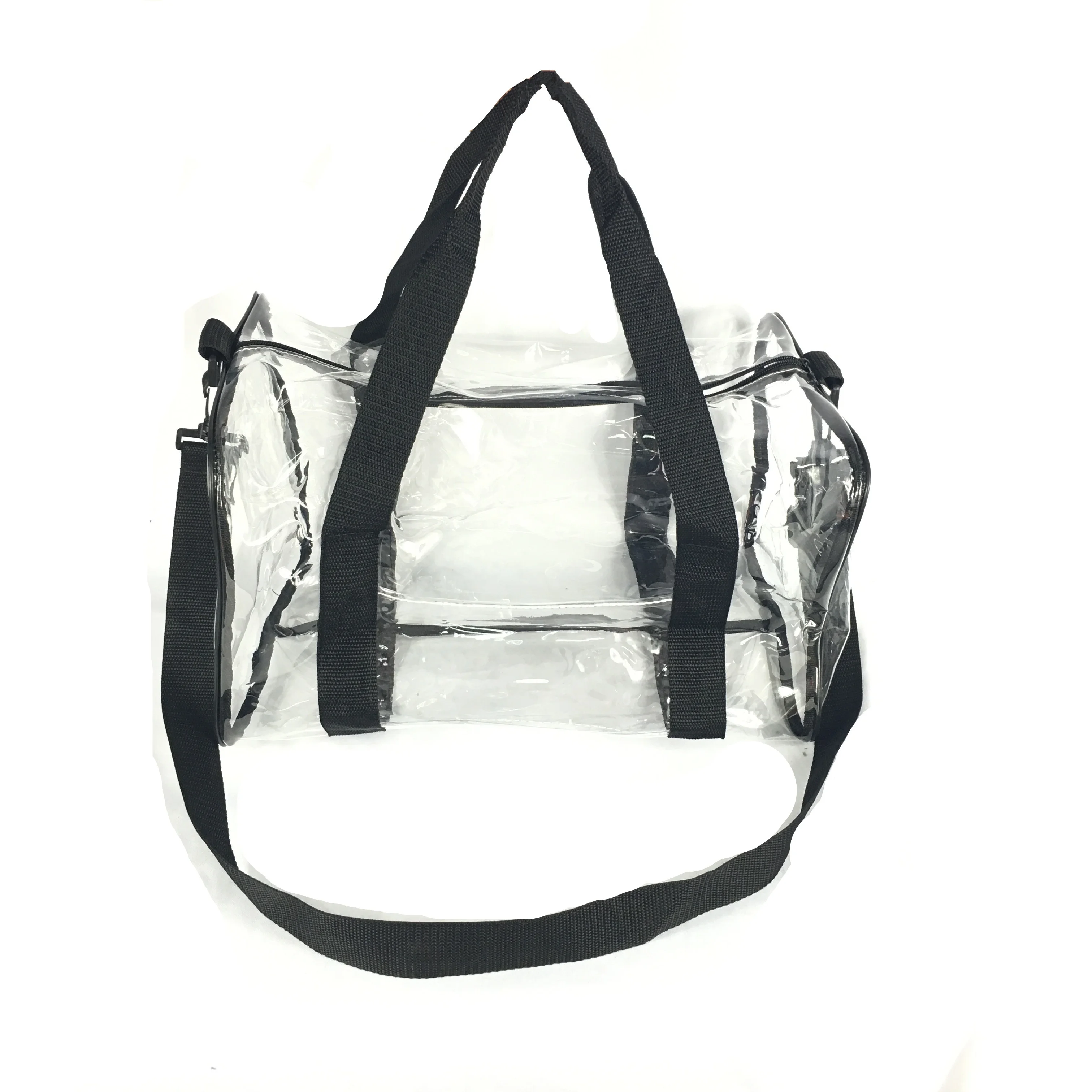 heavy duty clear duffle bag