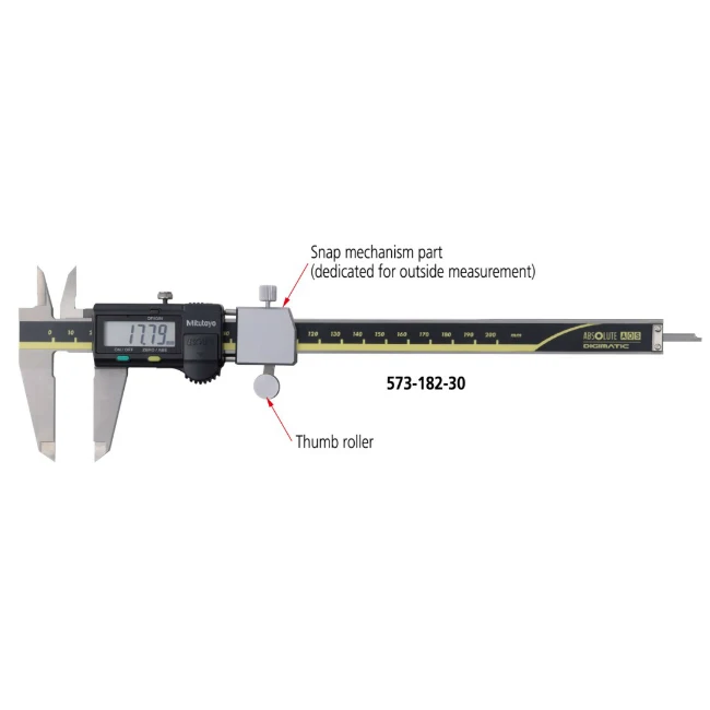 Mitutoyo Calibrating Digital Calipers To Allow Quick And Efficient