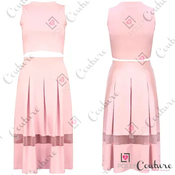 one piece crop top dress