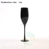 decal glass drinking cup with stem Seasonal black golden Wine glass gabolt