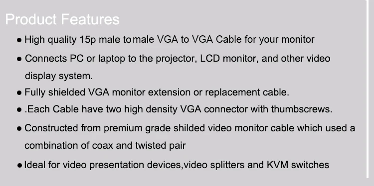 1080p 15 Pin Wiring Diagram Vga Cable