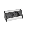 Nice Aluminum Corner Socket Cabinet Schuko Corner Socket