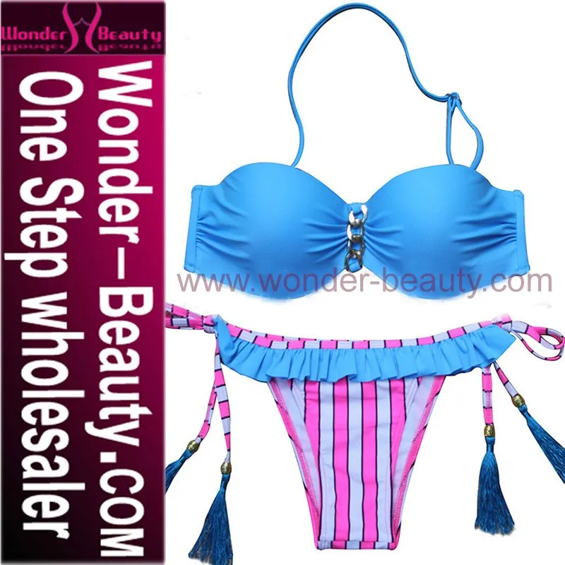 high quality rhinestone bikini connector  for women 