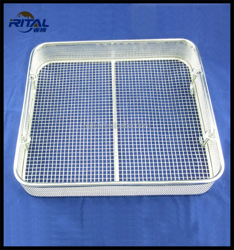 Stainless Steel Wire Mesh Kitchen Cooking Deep Frying Basket/chicken ...