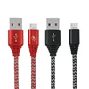 Micro USB Cable Android, Micro USB to USB 2.0 Cable 6.6Ft Nylon Braided Sync and Fast Charging Cable for iPhone