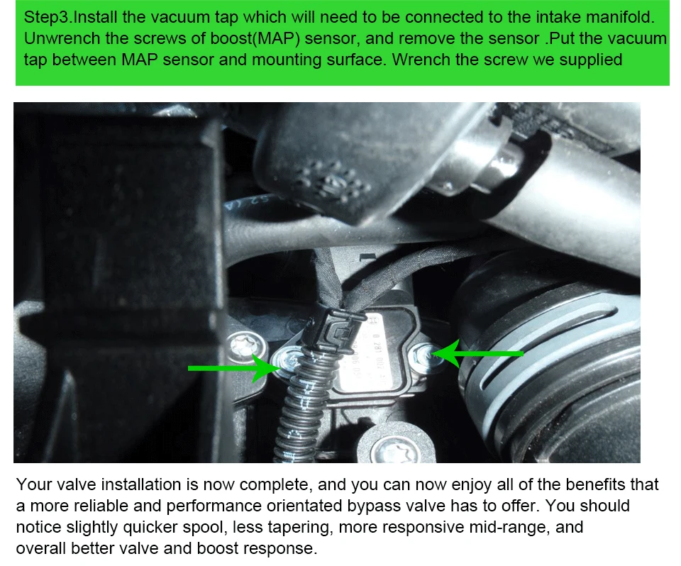 Savanini Highquality One Pieced Of Blow Off Valve Kit For Volkswagen