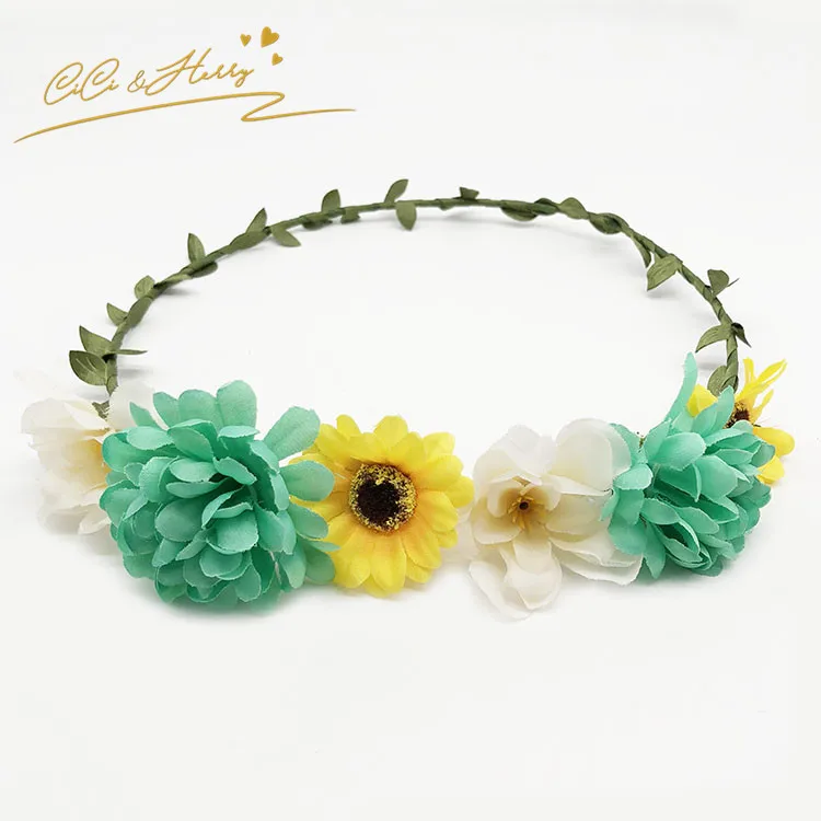 small flower crown headband