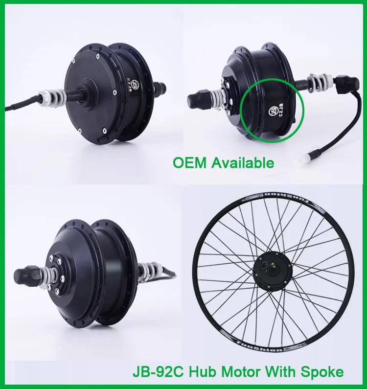 Czjb-92c 36v 250w Brushless Gear Rear Electric Bike Motor Kit - Buy ...