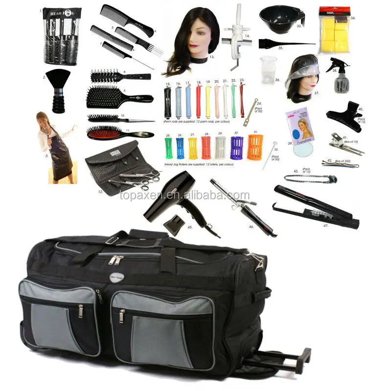 Professional Hairdressing College Student Training Kit & Bag Buy