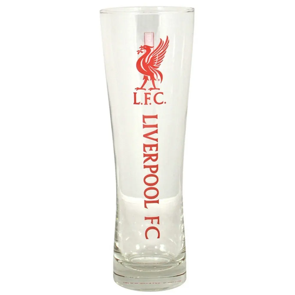 Liverpool FC Wordmark Mini Bar Set Beer Pint Glass 4 Mats Towel New Gift Xmas