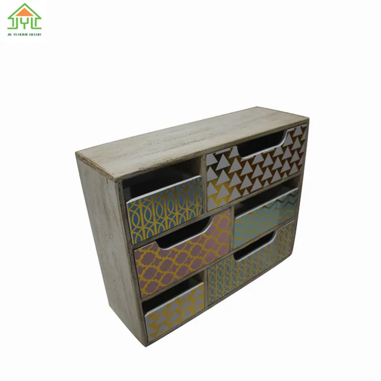 Small Antique Chest Or Chinese Colorful Chest Of Drawer Small Wood