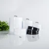 Professional Custom 500g body cream hair oil liquid container 30g 50g 100 g 200g PET cosmetic jar with lid