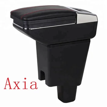 Pu Leather 7 Usb Car Armrest Console Box Carbon For 