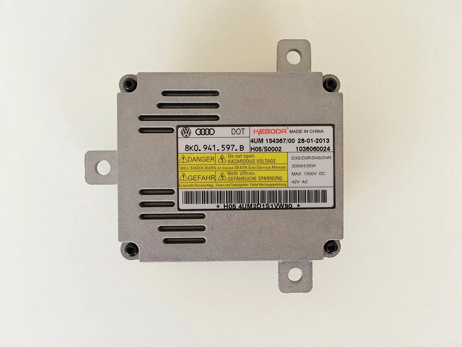 Audi / VW 8K0941597 8K0-941-597 Xenon BALLAST HID