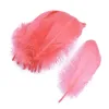 Child DIY Use Soft Goose Feather Dyed Pulse Red 6-8inch/15-20cm 100pcs Carnival Diy Costume Headdress Turkey Feather