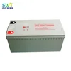 Long life low price deep cycle 12v 200ah AGM copper terminal inverter batteries