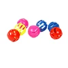 Direct Factory Price Colorful Ball Cat Toys with Rattle Roll